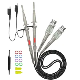 Goupchn 750153364893 Universal P6100 Oscilloscope Clip Probes 100mhz With Accessories Kit 1x 10x 2 Goupchn 750153364893 Universal P6100 Oscilloscope Clip Probes 100mhz With Accessories Kit 1x 10x 2