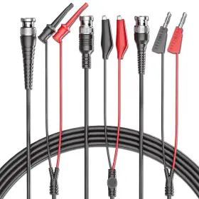 Goupchn P1007b Bnc Test Leads Set Oscilloscope Kit To Alligator Crocodil
