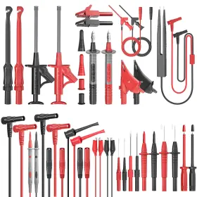 Goupchn P1933 Silicone Multimeter Test Leads Kit 33pcs With Replaceable Wire Piercing Probe Goupchn P1933 Silicone Multimeter Test Leads Kit 33pcs With Replaceable Wire Piercing Probe