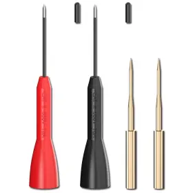 Goupchn P30038-2pcs P1505.1-2pcs Test Probe Set 2pcs 600v/10a Non-destructive Back Probes And Gol Goupchn P30038-2pcs P1505.1-2pcs Test Probe Set 2pcs 600v/10a Non-destructive Back Probes And Gol