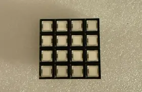 Grayhill 87bb3-201 Keypad 4 X G-03-059-k. 10 Ma 24 V