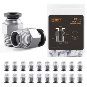 Group 445019021012 Pc4-m10 Bowden Ptfe Tube Connectors Push-to-connect Quick Fittings 1.75mm Fila