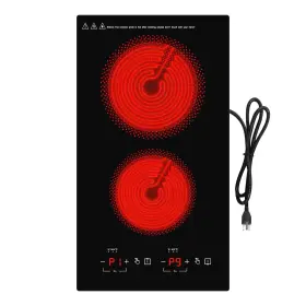 Gtkzw K2002 Electric Cooktop 2 Burners 2100w 110v-120v Stove Top 12 Inch Count Gtkzw K2002 Electric Cooktop 2 Burners 2100w 110v-120v Stove Top 12 Inch Count
