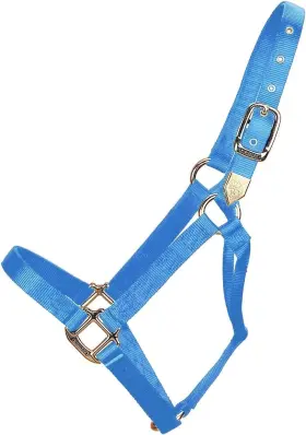 Hamilton B000a6w90i Deluxe Horse Halter 1 Inch Triple Ply Nylon Small Or Weanling Draft