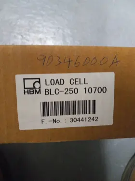 Hbm / Mettler Toledo Blc-250 10700 Load Cell 90346000a Hbm / Mettler Toledo Blc-250 10700 Load Cell 90346000a