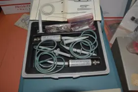Hewlett Packard 10004a Twin 2 Hp Oscilloscope Probe S 10 1 10m 10pf Case Instructions Tested Hewlett Packard 10004a Twin 2 Hp Oscilloscope Probe S 10 1 10m 10pf Case Instructions Tested