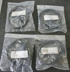 Hh Smith 580-24 4 Pieces Abbatron 1580 24 Inch Dual Banana Jumpers Nos In Stapled Bags