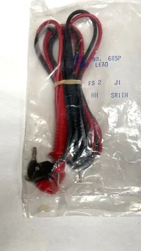 Hh Smith 685p Test Meter Leads No. 3-1/2 Ft. Wires Between Probes/plugs Hh Smith 685p Test Meter Leads No. 3-1/2 Ft. Wires Between Probes/plugs
