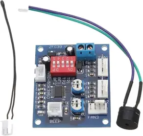 Hiletgo 3-01-1301 Dc 12v 5a Pwm Pc Cpu Fan Temperature Control Speed Controller Blue