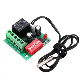 Hiletgo 3-01-1603 W1701 12v Dc Temperature Controller Switch Digital Thermostat Hiletgo 3-01-1603 W1701 12v Dc Temperature Controller Switch Digital Thermostat