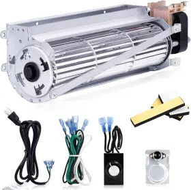 Hiorucet 755419681639 Blot Blotmc Replacement Fireplace Blower Fan Kit For Hiorucet 755419681639 Blot Blotmc Replacement Fireplace Blower Fan Kit For