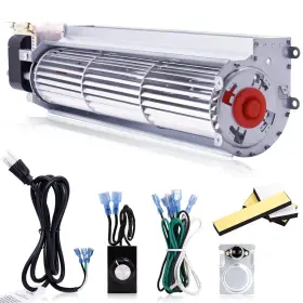Hiorucet 755419681646 Ga3750a Blower Fan Kit For Desa Fireplace Bk Bkt Ga3750 Ga3700