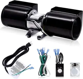 Hiorucet 755673727456 Gfk160 Gfk-160a Fireplace Blower Fan Kit For