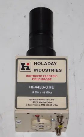 Holaday Industries Hi4433gre Hi-4433-gre Isotropic Electric Field Probe 0.5mhz-6ghz Usa Holaday Industries Hi4433gre Hi-4433-gre Isotropic Electric Field Probe 0.5mhz-6ghz Usa