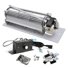 Hongso 701142416611 Fk24 Fireplace Blower Kit Replacement For 12.5 X 3.73 3.23 Inches