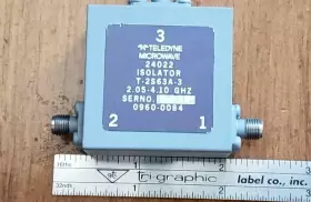 Hp 0960-0084 Teledyne Microwave T-2s63a-3 Coaxial Isolator A.k.a Hp 0960-0084 Teledyne Microwave T-2s63a-3 Coaxial Isolator A.k.a