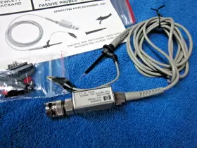 Hp 10441a Oscilloscope Probe 10 1 1m 9pf With Operating Notes And Bag Agilent Hp 10441a Oscilloscope Probe 10 1 1m 9pf With Operating Notes And Bag Agilent