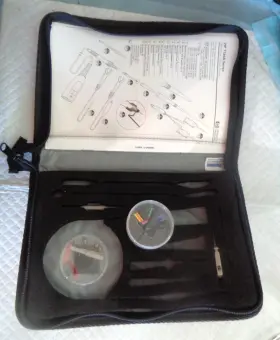 Hp 1160a Miniature Passive Probe Kit / Parts In Pouch - And Accessories Only Hp 1160a Miniature Passive Probe Kit / Parts In Pouch - And Accessories Only