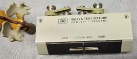 Hp / Agilent 16047a Lcr Impedance Test Fixture Bnc
