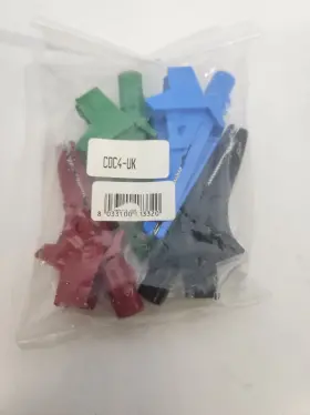 Ht Instruments Coc4-uk 4 Lot Kit With Red Black Green Blue Large Alligator Ht Instruments Coc4-uk 4 Lot Kit With Red Black Green Blue Large Alligator