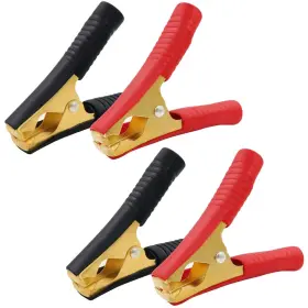 Hualisiji 20221103 Insulated Alligator Clips 100a Car Battery Jumper Cable Clamp Hualisiji 20221103 Insulated Alligator Clips 100a Car Battery Jumper Cable Clamp