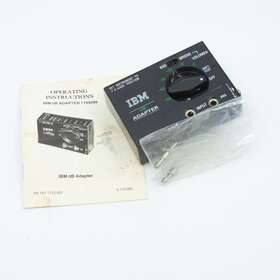 Ibm 1749299 Db Adapter Instructions - For Multimeters Untested