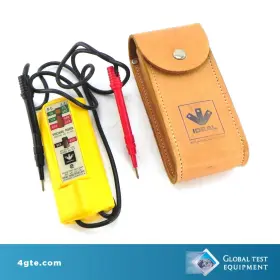 Ideal Industries 61-054 Dc 600 Ac 550 Voltage Tester With Leather Belt Case