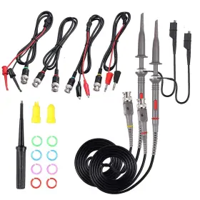 Ievei 801275010346 Universal Oscilloscope Probe Kit 100mhz Clip Probes With Bnc To Ievei 801275010346 Universal Oscilloscope Probe Kit 100mhz Clip Probes With Bnc To