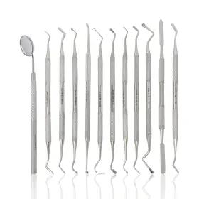 Inc 313055321359 14-piece Stainless Steel Micro Precision Probe Set Straight Single Short Doub