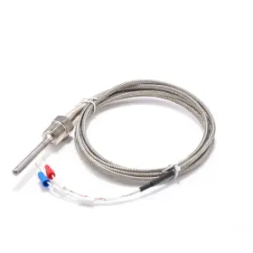 Jaybva Jb-ks2 K Type Grounded Thermocouple Temperature Sensor Probe For Pid Controller