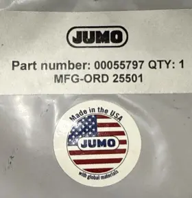 Juno 00055797 Jumo - Push-in Rtd Temperature Probe -50 To 400 C