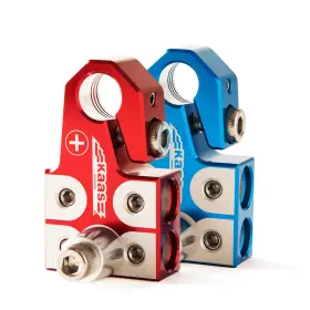 Kaas Ym-btc005 Lead Acid Battery Terminal Clamps Positive And Negative Set For Sae/di Kaas Ym-btc005 Lead Acid Battery Terminal Clamps Positive And Negative Set For Sae/di