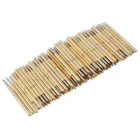 Keenso 445003434439 Pogo Pins 100pcs P75-b1 Spring Test Probe Round Pin 3a Conical Head 1.02m