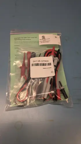 Keysight 34138a Agilent Multimeter Test Lead Probe 1000v 15a Keysight 34138a Agilent Multimeter Test Lead Probe 1000v 15a