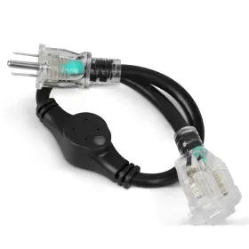 Kibovamo 50cm-120v-15a 120v 15a Industrial Grade Heat Cable Controller - Outdoor Thermostat Auto