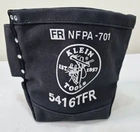Klein Tools 5416tfr Tool Bag Flame Resistant Canvas For Bolt Storage Klein Tools 5416tfr Tool Bag Flame Resistant Canvas For Bolt Storage
