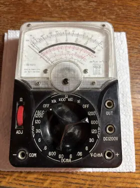 Lafayette 99-5073 Vintage #99-50734 Multimeter Untested