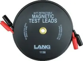 Lang Tools Lng-1138 2 Wire 30ftft Retractable Test Lead Set Lang Tools Lng-1138 2 Wire 30ftft Retractable Test Lead Set