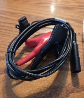 Lemo Lm.gk224.caz Test Lead Cable Red And Black Alligator Clips 8030.064.036