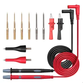 Maideli Am0001 Multimeter Test Leads Kit With Alligator Clips 12pcs Professional Maideli Am0001 Multimeter Test Leads Kit With Alligator Clips 12pcs Professional