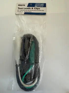 Mars 86076 New Test Leads And Clips 24 Inch