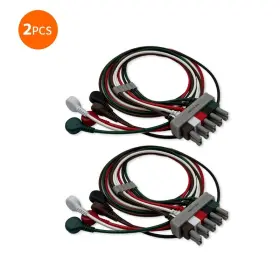 Medten 80900-30-5a Merit 5-lead Ecg Leadwire Aha Compatible With Philips M1625a 2pcs Medten 80900-30-5a Merit 5-lead Ecg Leadwire Aha Compatible With Philips M1625a 2pcs