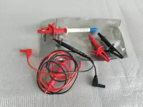 Megger Ttl-2 Insulated Cat Iii 660v Fused Test Leads Probes With Alligator Clips Megger Ttl-2 Insulated Cat Iii 660v Fused Test Leads Probes With Alligator Clips