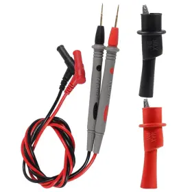 Melife M16927 Multimeter Test Leads Cat Iii 1000v 20a Heavy Duty Soft Silicone Ultra-hard