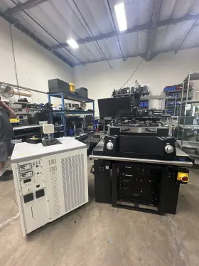Micromanipulator Inc. P300a Semi-automatic Probe Station With Accessories