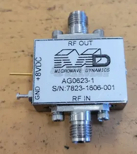Microwave Dynamics Ag0623-1 16-23ghz Rf Amplifier 3.5mm Microwave Dynamics Ag0623-1 16-23ghz Rf Amplifier 3.5mm