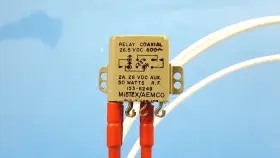 Midtex/aemco 153-6249 Coaxial Relay Midtex/aemco 26.5vdc 600ohm 50w Rf 28vdc/2a Aux