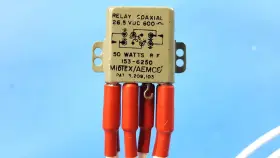 Midtex/aemco 153-6250 One- Coaxial Relay Midtex/aemco 26.5 Vdc 600 Ohm 50w Rf Midtex/aemco 153-6250 One- Coaxial Relay Midtex/aemco 26.5 Vdc 600 Ohm 50w Rf