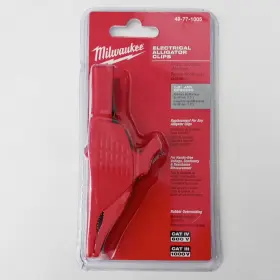 Milwaukee 49-77-1005 Electrical Alligator Clips Milwaukee 49-77-1005 Electrical Alligator Clips