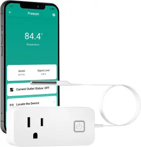 Mocreo St7cl1212 Reptile Thermostat Outlet Plug Bluetooth Temperature Off-white Mocreo St7cl1212 Reptile Thermostat Outlet Plug Bluetooth Temperature Off-white